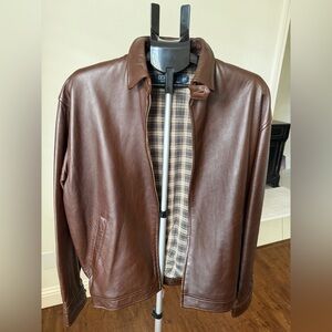 Polo men’s leather jacket.